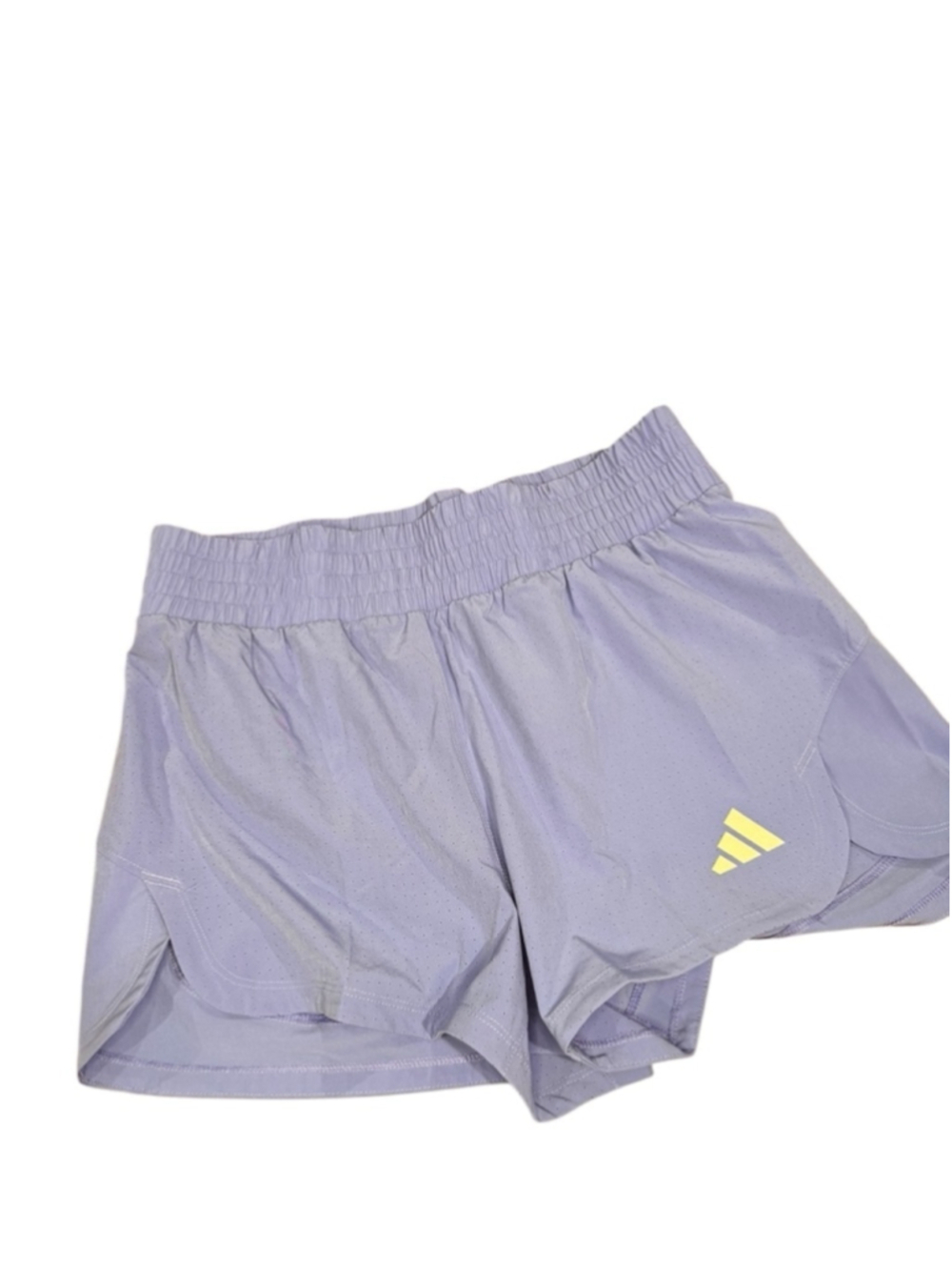 Women's Adidas blue Tech Pacer Athletic Shorts S n42